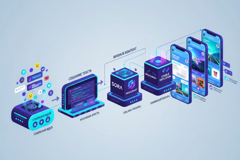 Контент-завод Telegram